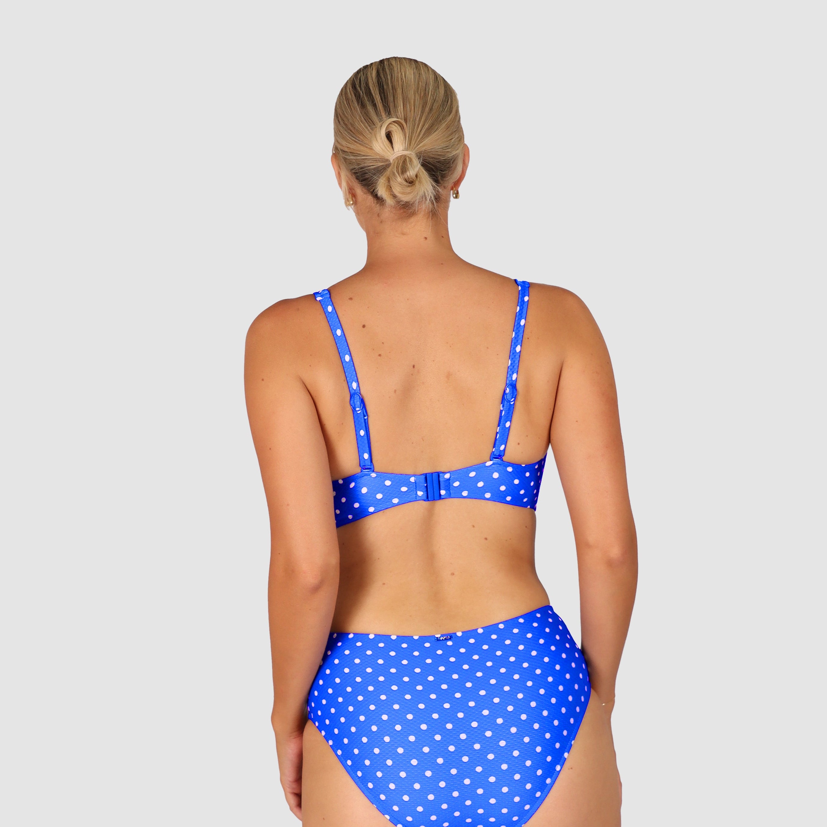 Parisian Summer D/E Underwire Wrap Bikini Bra Top
