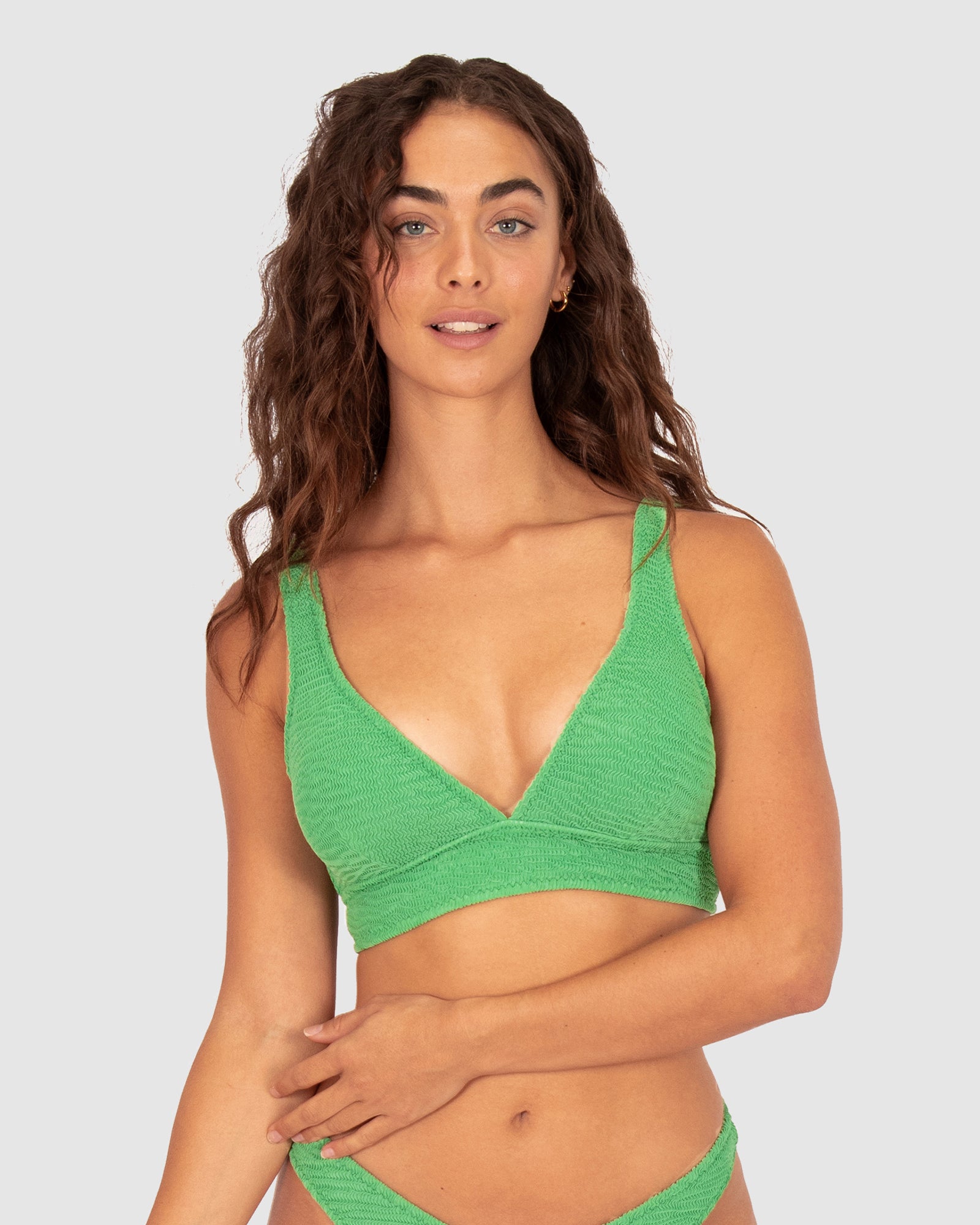 Ibiza D-DD Cup Longline Bikini Bra Top