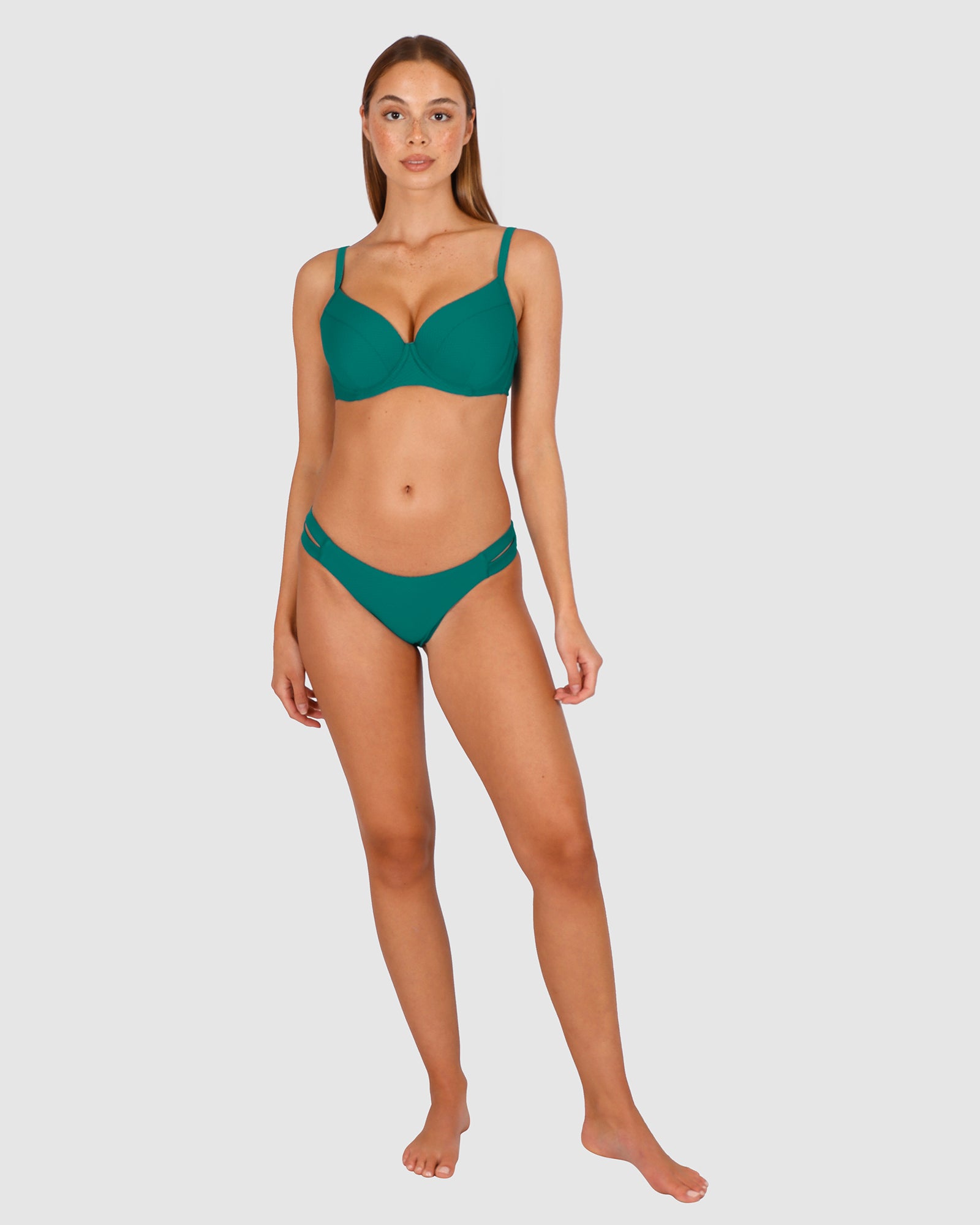 Rococco Twin Strap Hipster Bikini Bottom