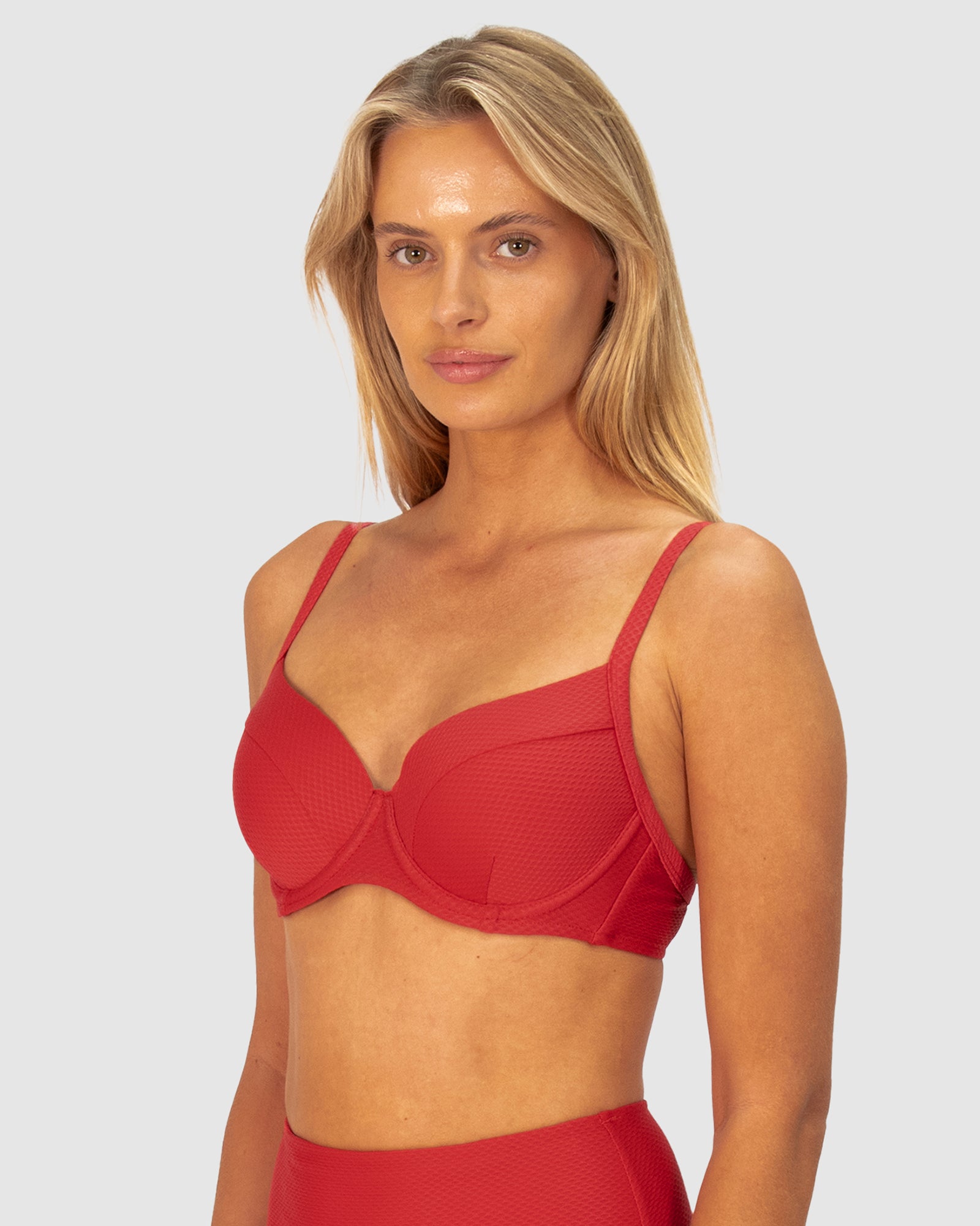 Rococco D-DD Cup Moulded Bikini Bra Top