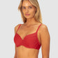 Rococco D-DD Cup Moulded Bikini Bra Top