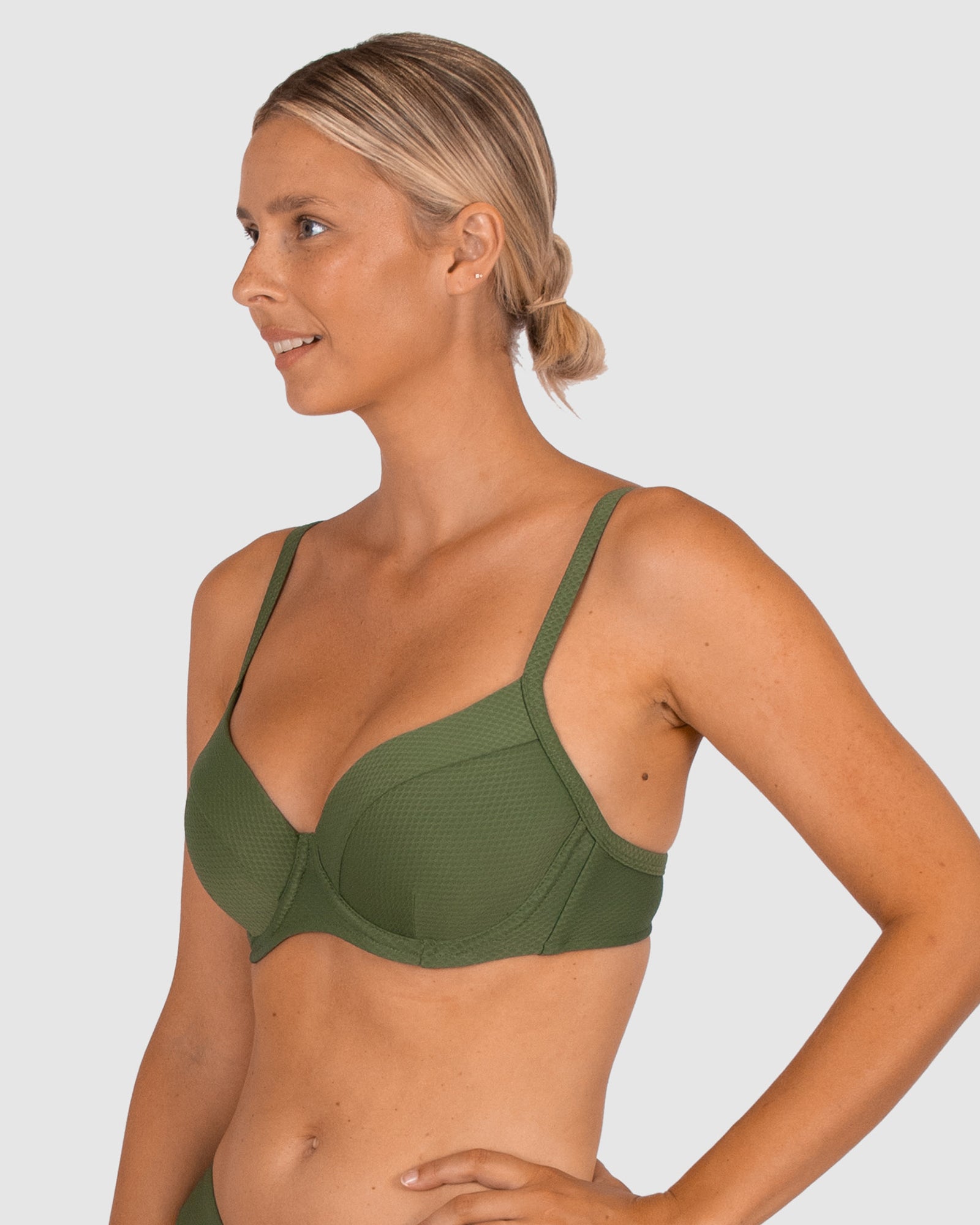 Rococco D-DD Cup Moulded Bikini Bra Top