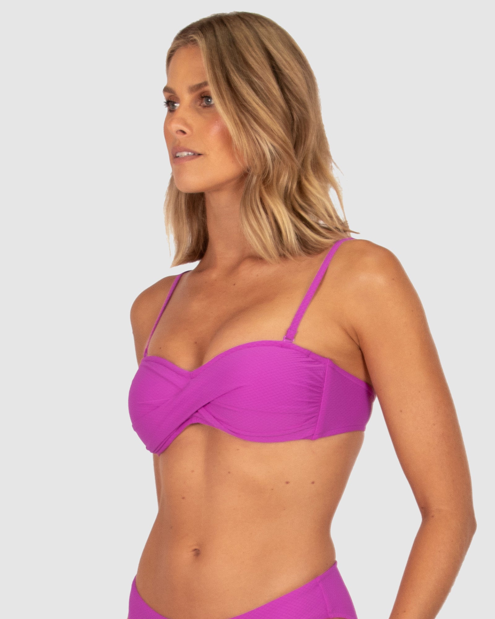 Rococco Twist Bandeau Bikini Bra Top