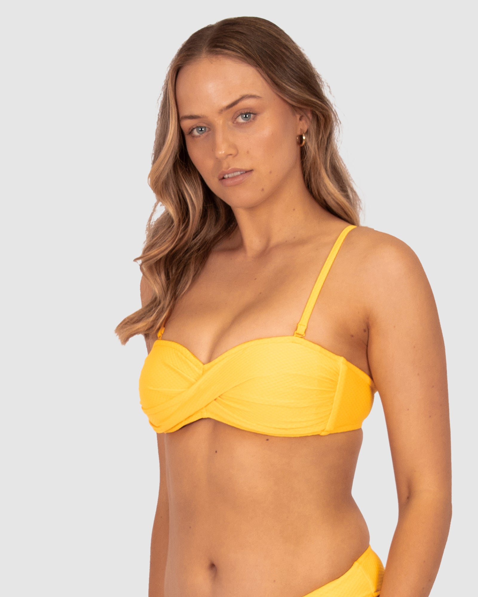 Rococco Twist Bandeau Bikini Bra Top