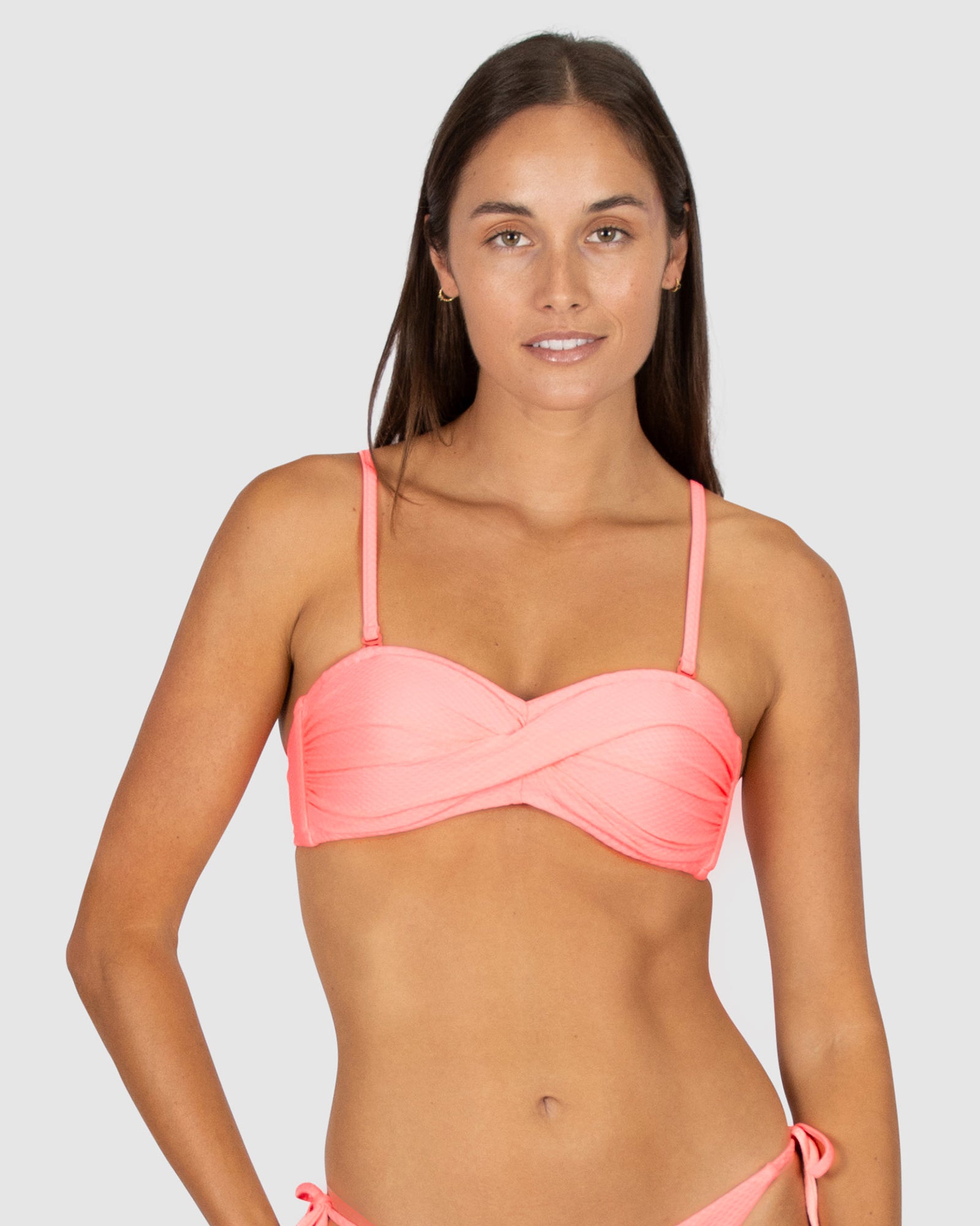 Rococco Twist Bandeau Bikini Bra Top