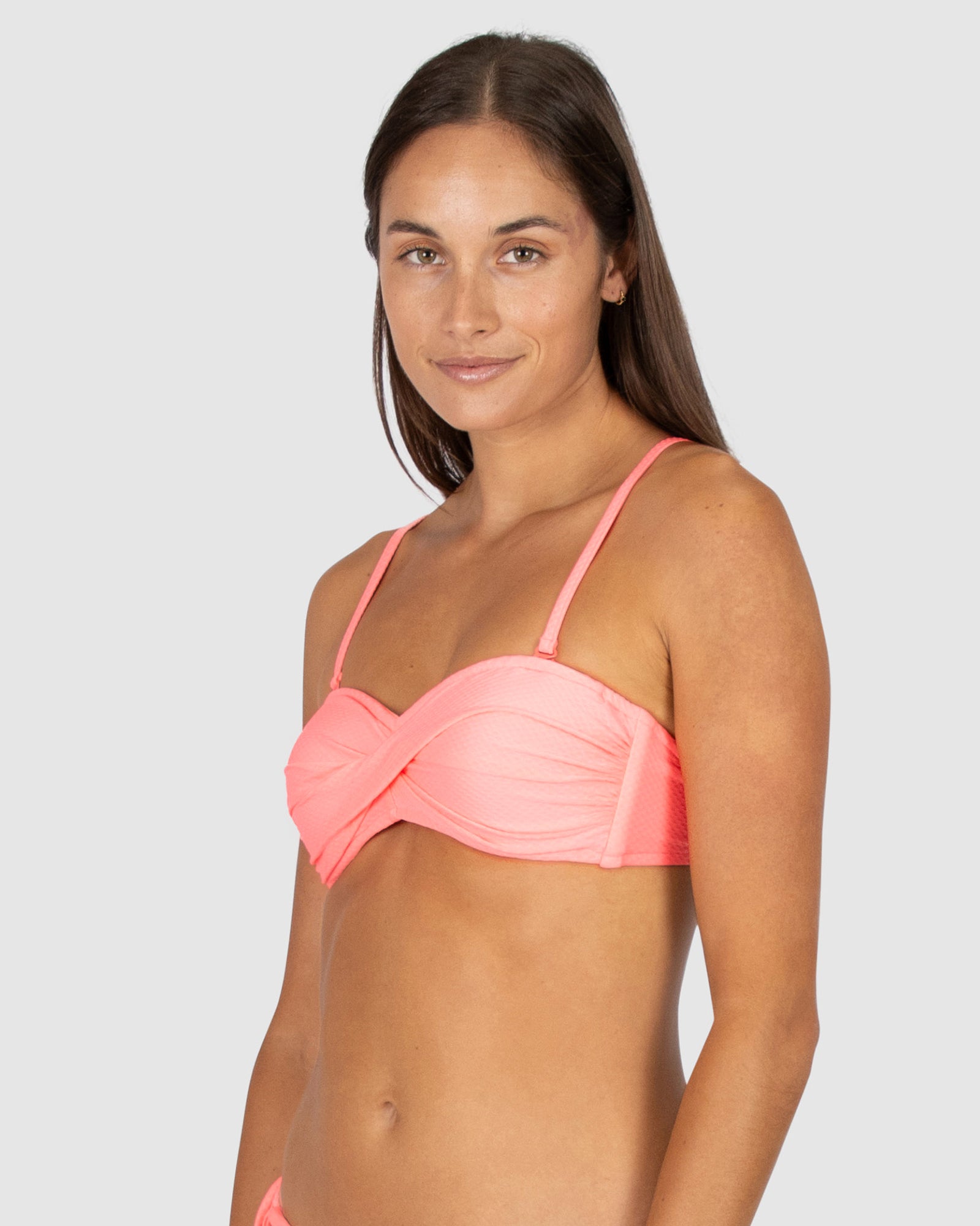 Rococco Twist Bandeau Bikini Bra Top