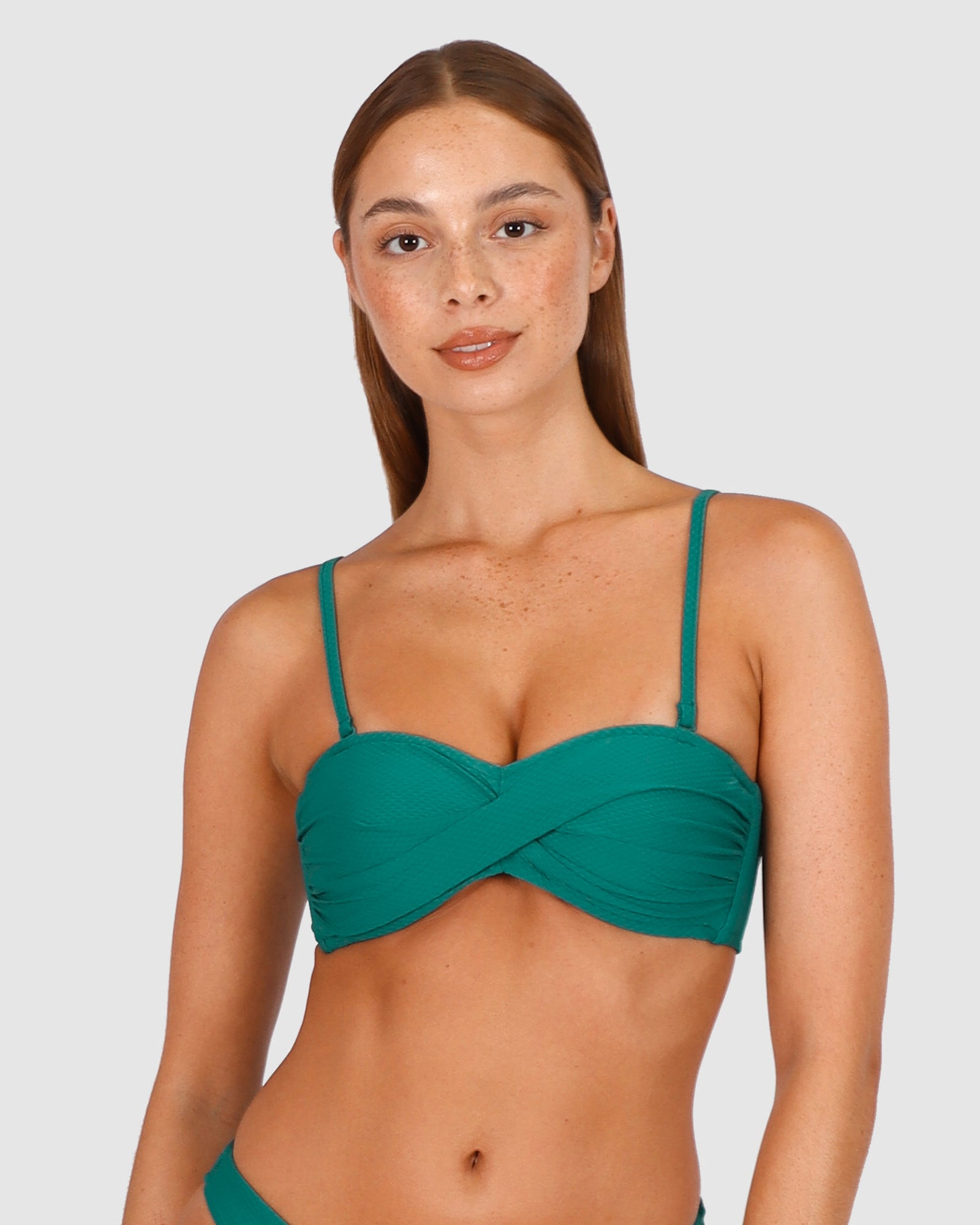 Rococco Twist Bandeau Bikini Bra Top