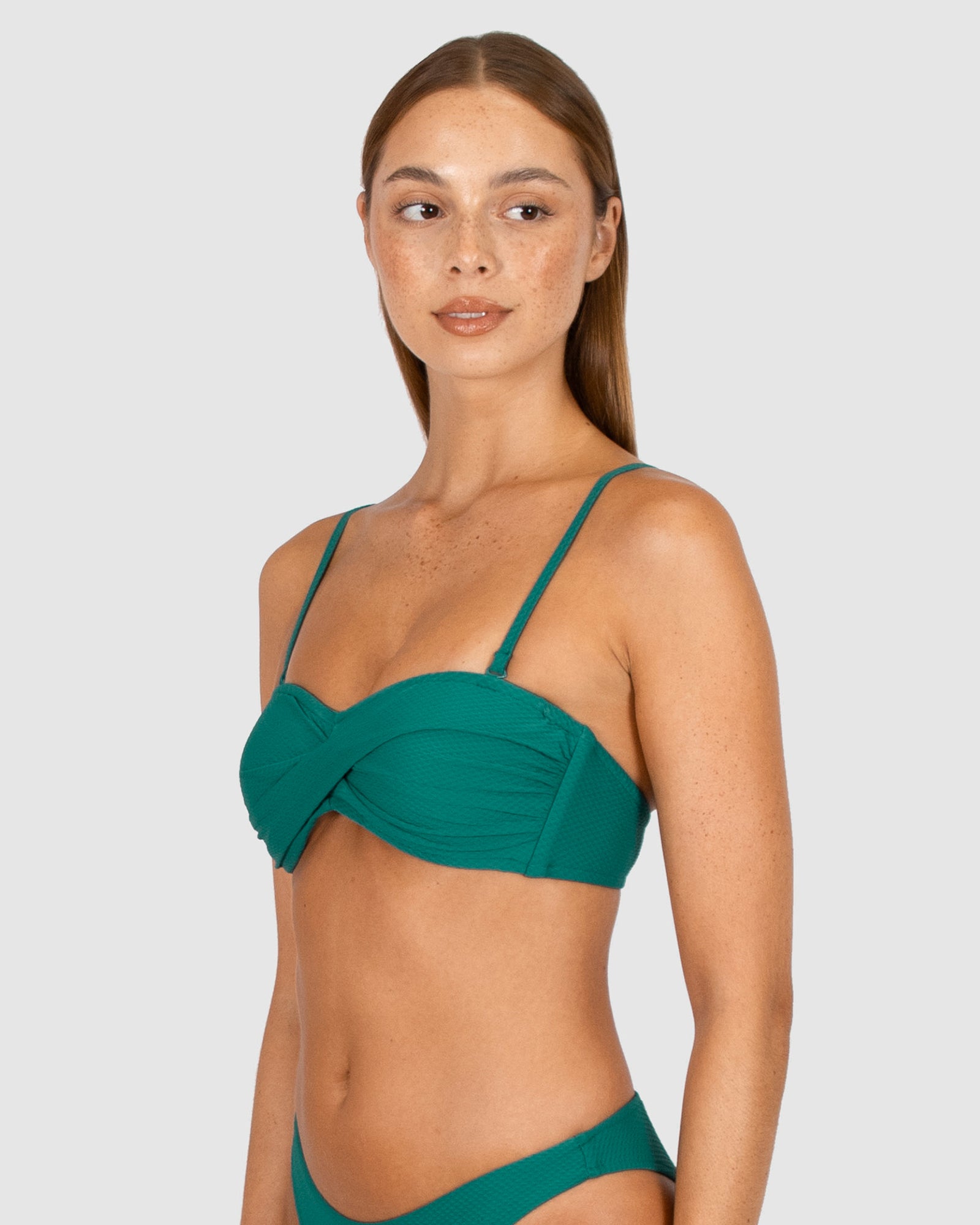 Rococco Twist Bandeau Bikini Bra Top