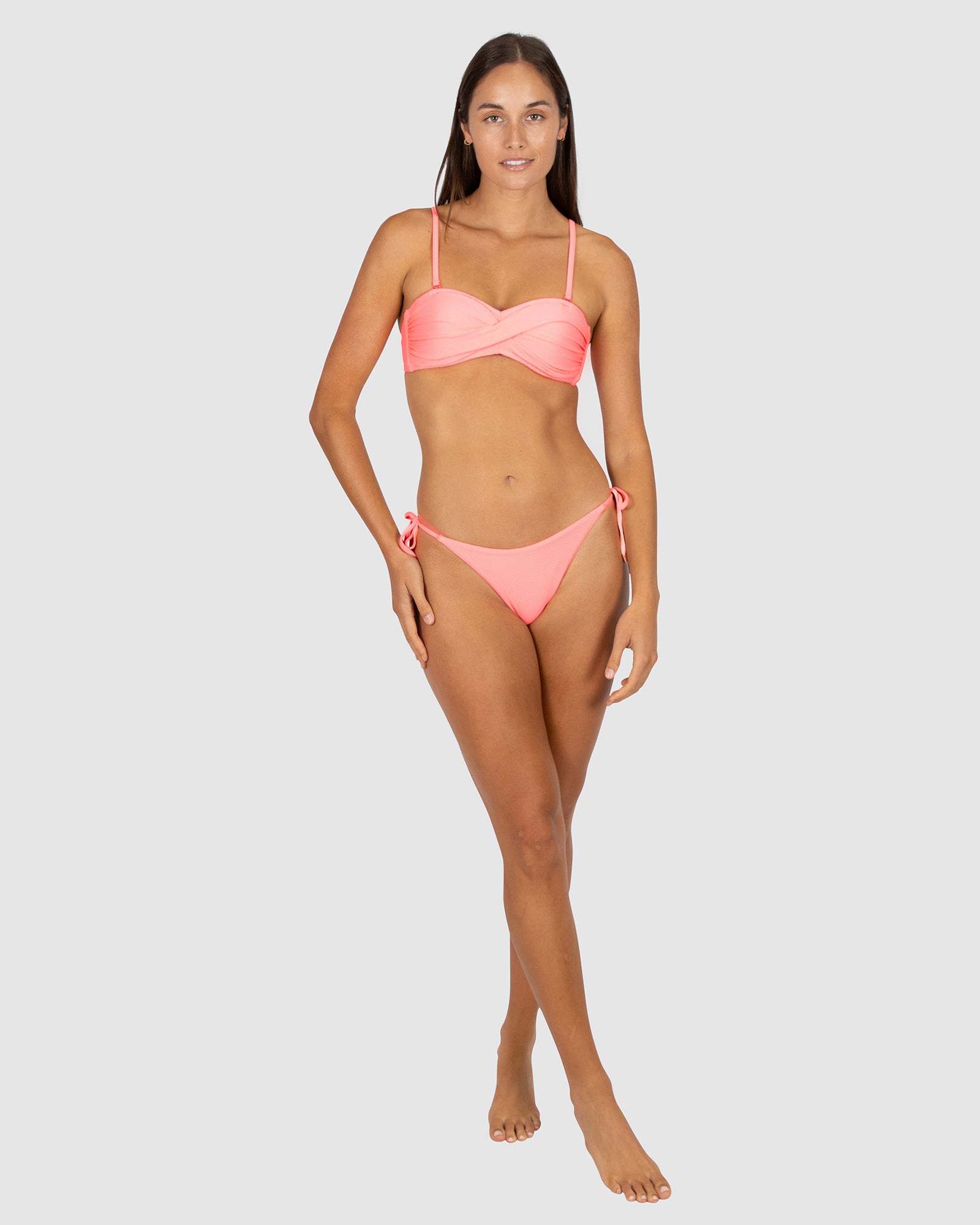 Rococco Twist Bandeau Bikini Bra Top