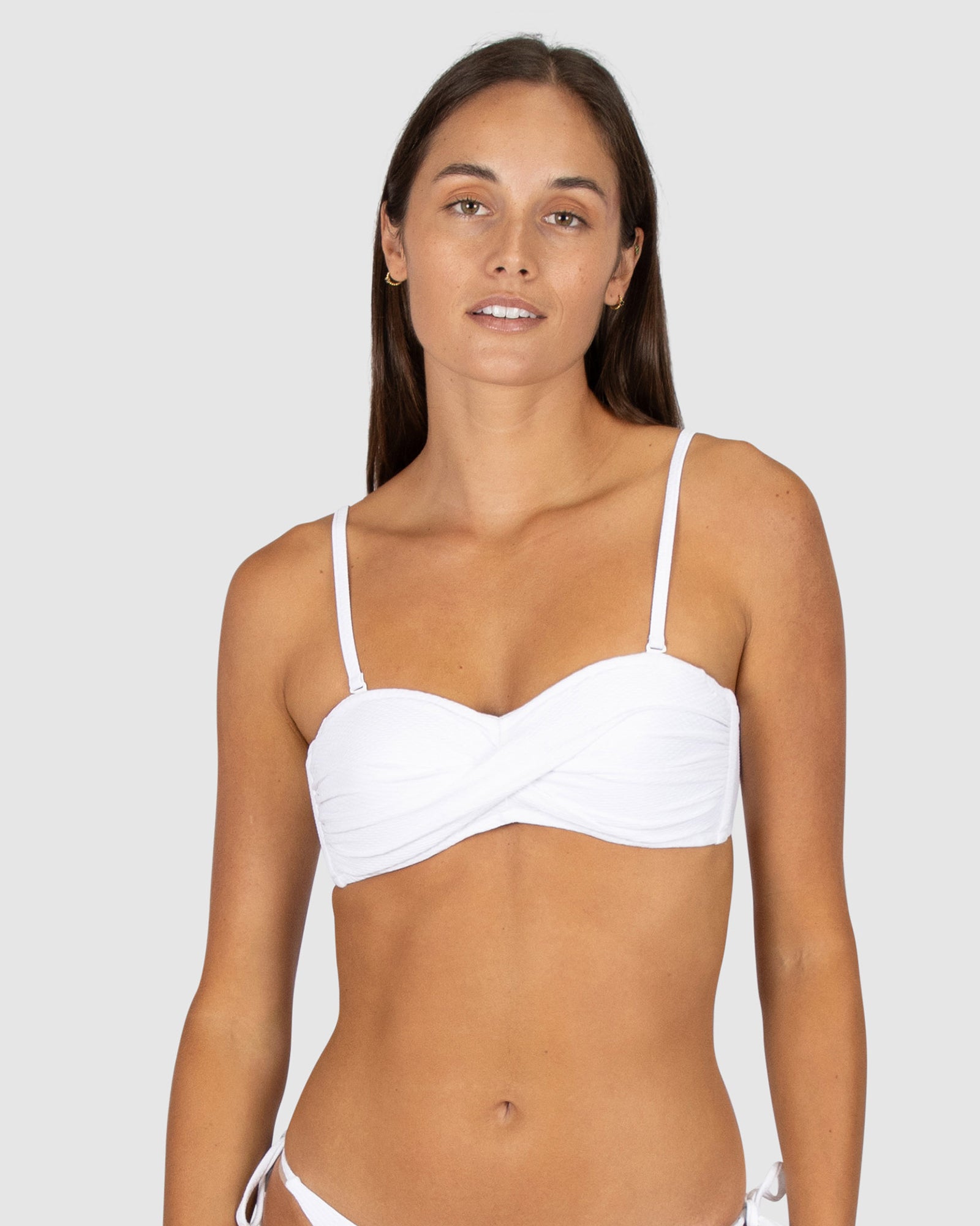 Rococco Twist Bandeau Bikini Bra Top