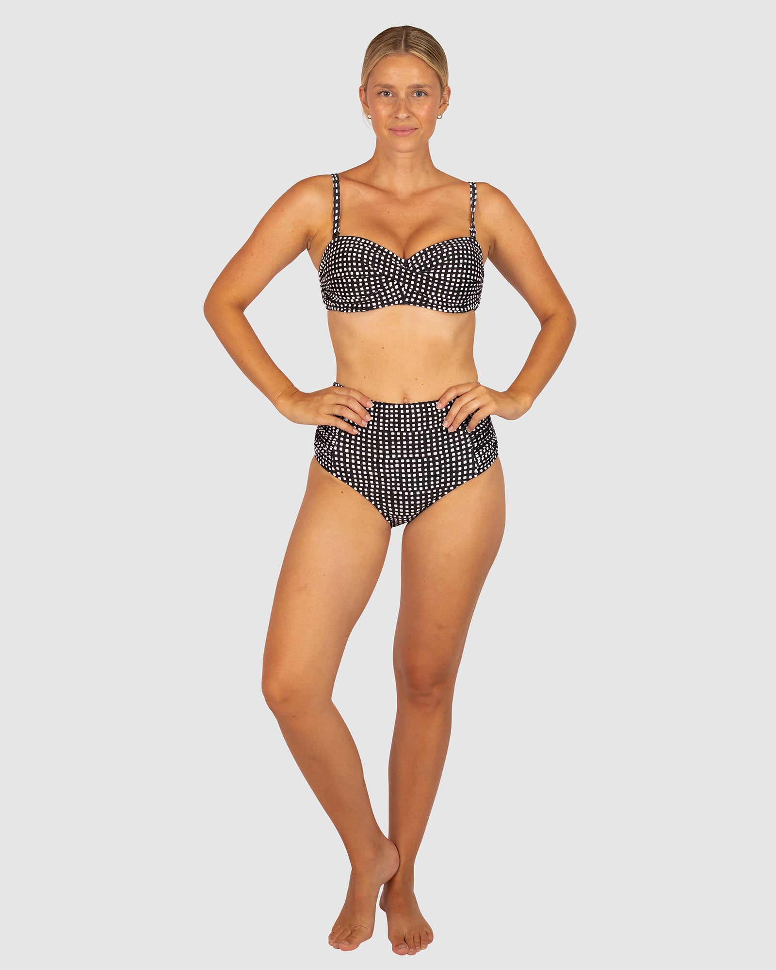 Picnic Point D-DD Cup Twist Bandeau Bikini Bra Top