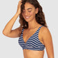 All Aboard C-D Cup Longline Bikini Bra Top