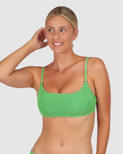 Ibiza B-C-D Cup Square Neck Bralette Bikini Bra Top