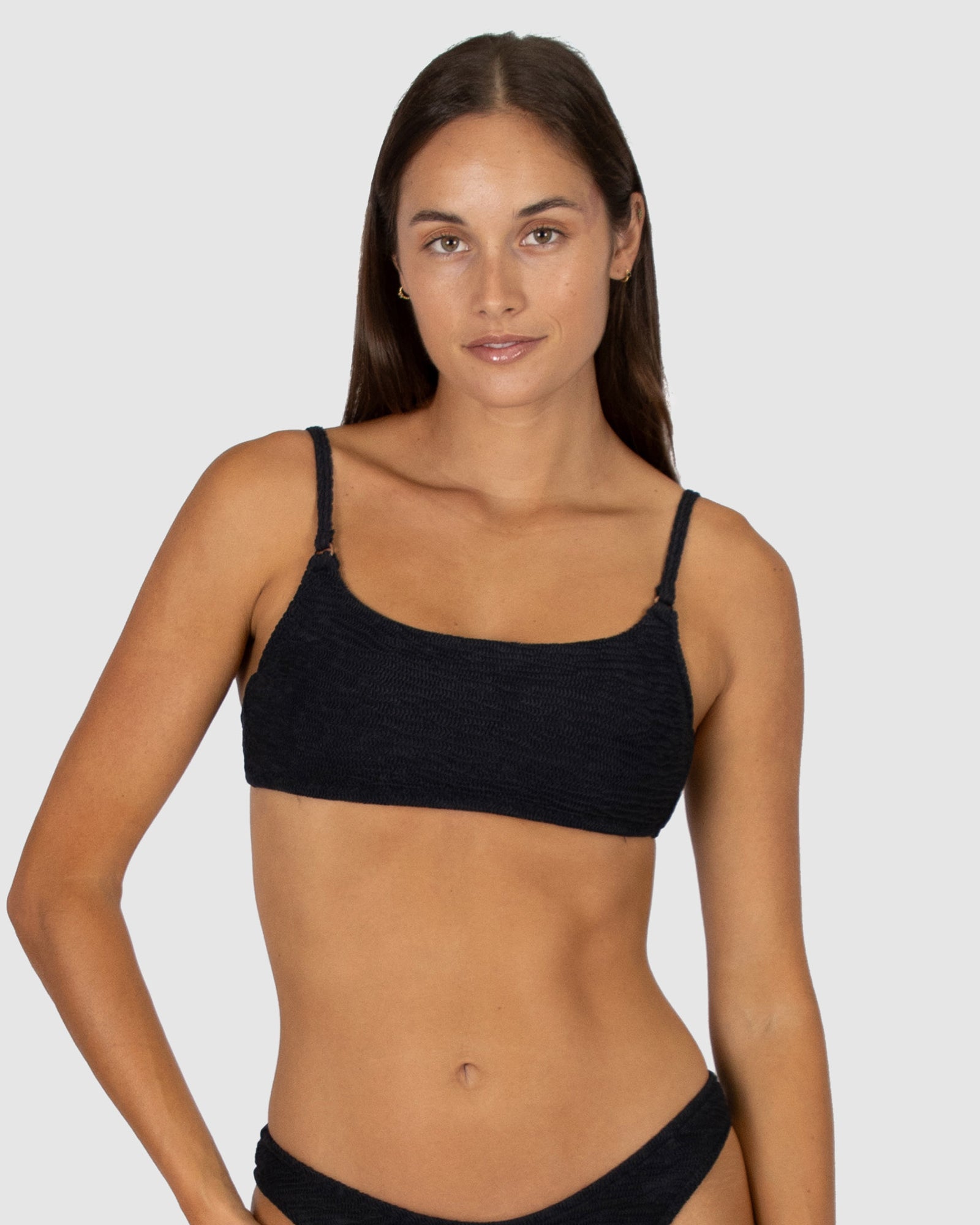 Ibiza B-C-D Cup Square Neck Bralette Bikini Bra Top