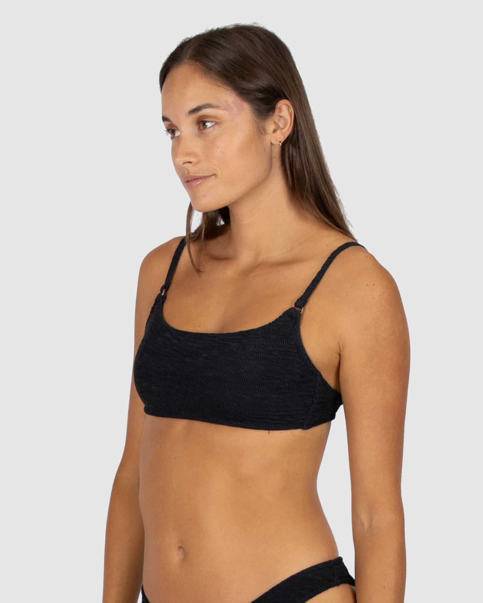 Ibiza B-C-D Cup Square Neck Bralette Bikini Bra Top