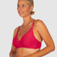 Rococco D-E Cup Ladder Lace Wrap Bikini Bra Top