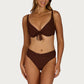 Positano F Cup Triangle Bikini Bra Top