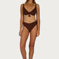 Positano F Cup Triangle Bikini Bra Top
