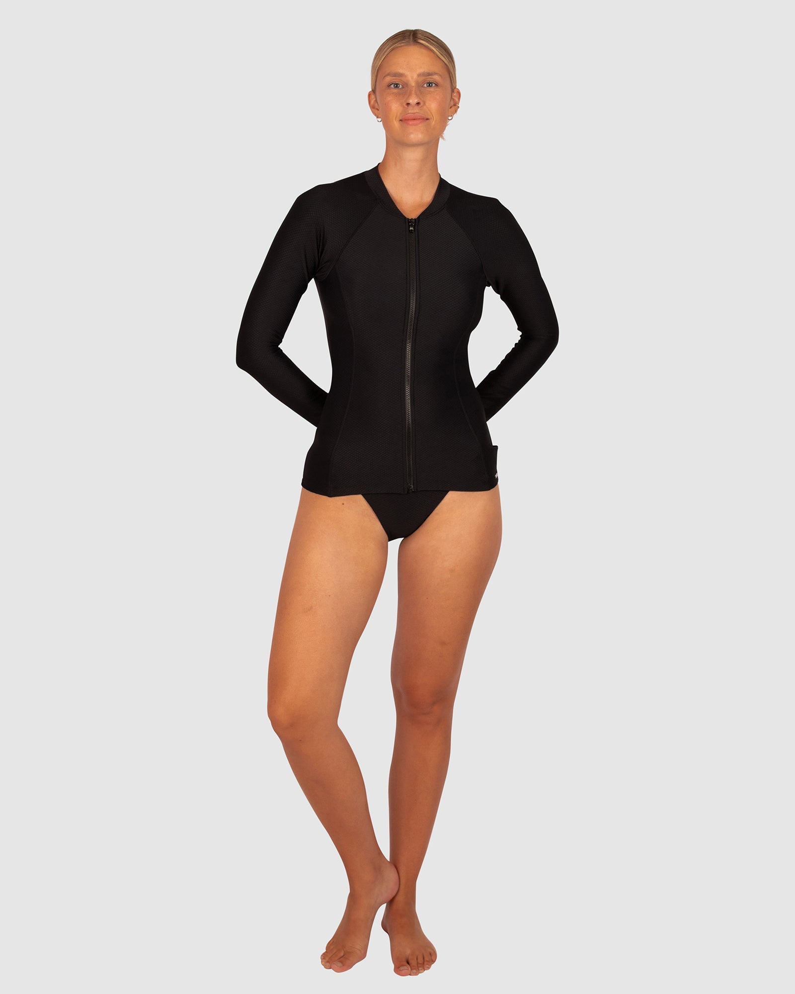 Rococco Long Sleeve Rash Vest Swimwear