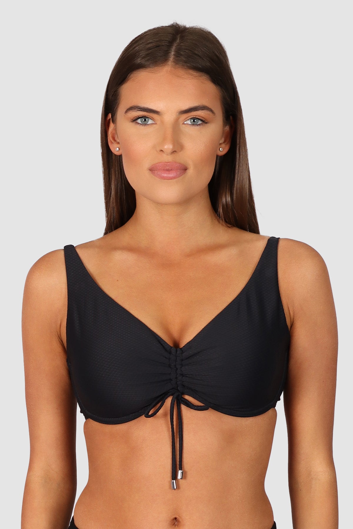 Rococco F Cup Triangle Bikini Bra Top