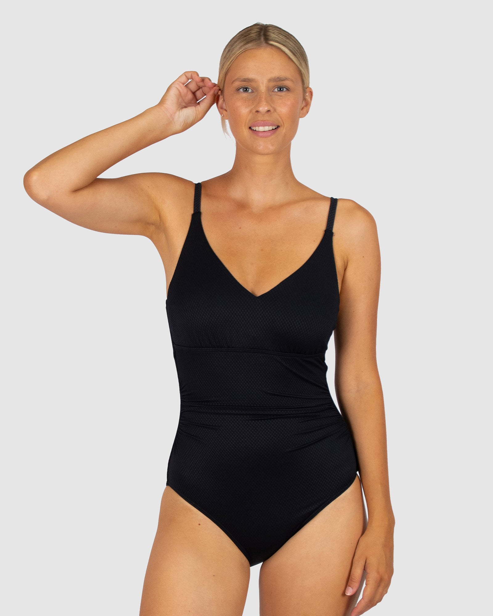 Rococco D-E Cup Underwire One Piece Swimsuit