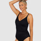 Rococco D-E Cup Underwire One Piece Swimsuit