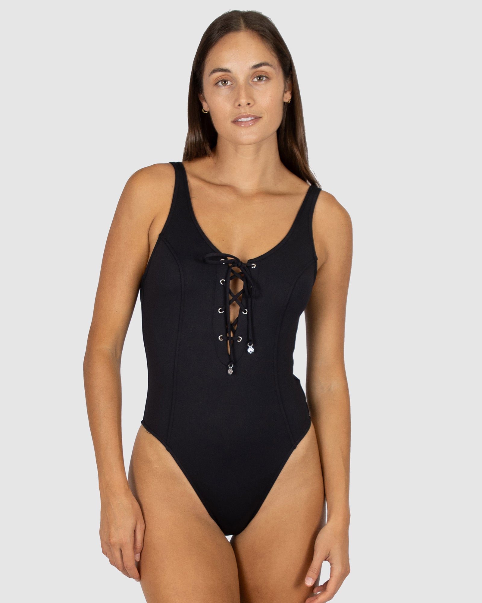 Chloro 80s High Leg One Piece Swimsuit – Baku™ Swimwear
