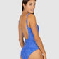 Picnic Point Lace Up One Piece Swimsuit