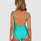 Rococco Lace Up One Piece Swimsuit