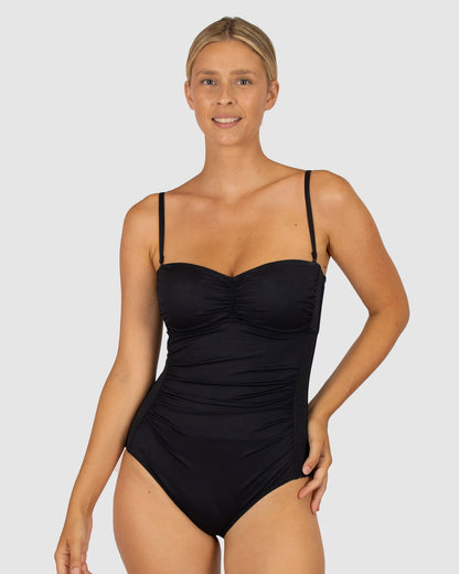 Chloro C-DD Cup Bandeau One Piece Swimsuit