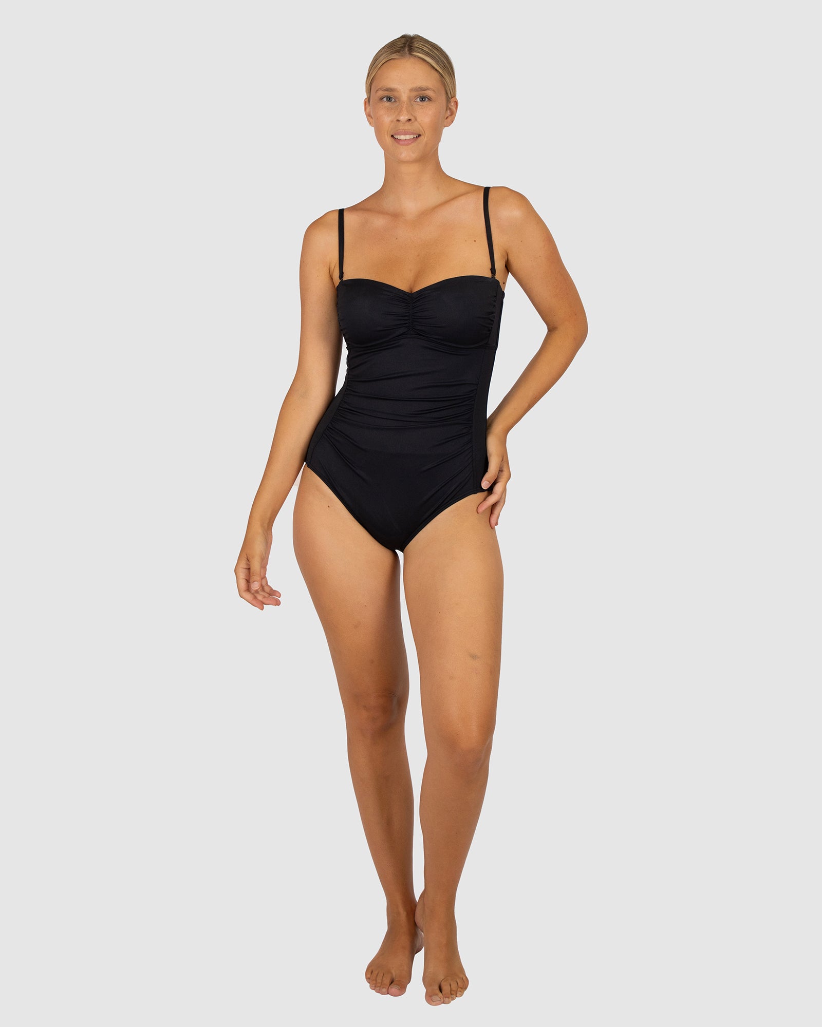Chloro C DD Cup Bandeau One Piece Swimsuit Baku Swimwear