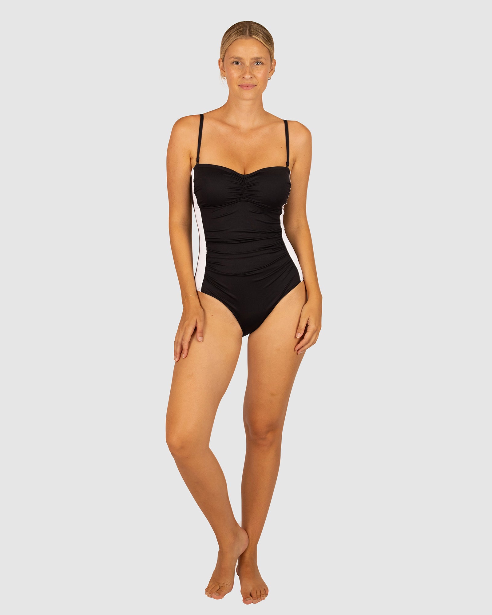 Chloro C-DD Cup Bandeau One Piece Swimsuit