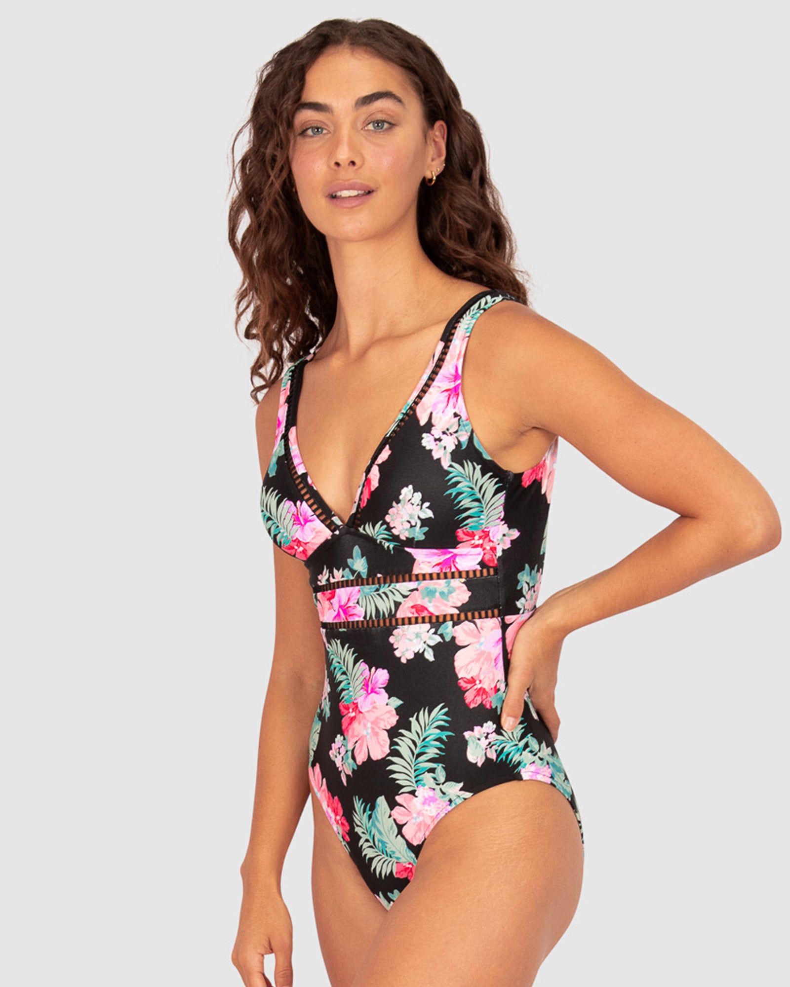 Costa Del Sol Longline One Piece Swimsuit Baku Swimwear