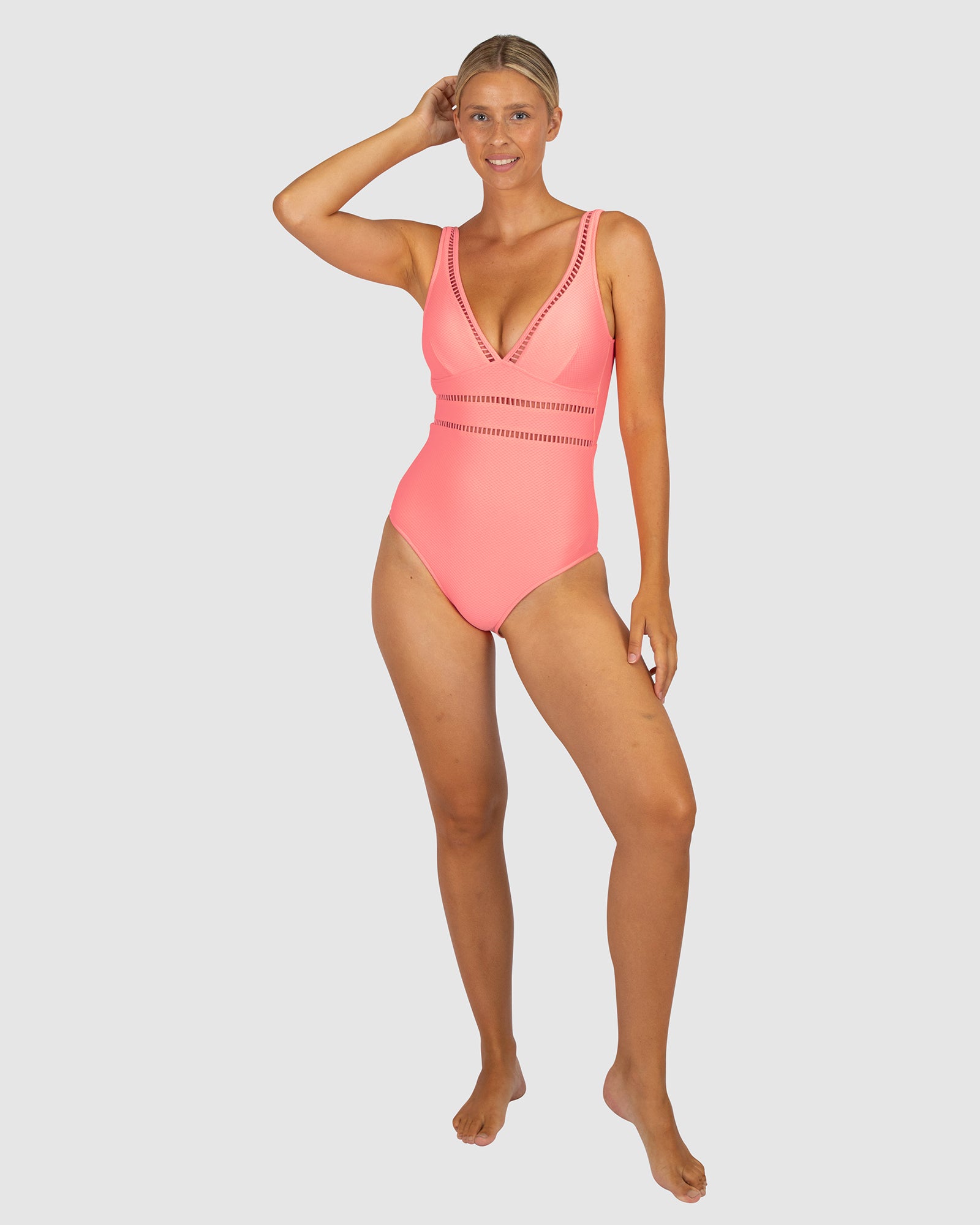 Rococco Longline One Piece Swimsuit