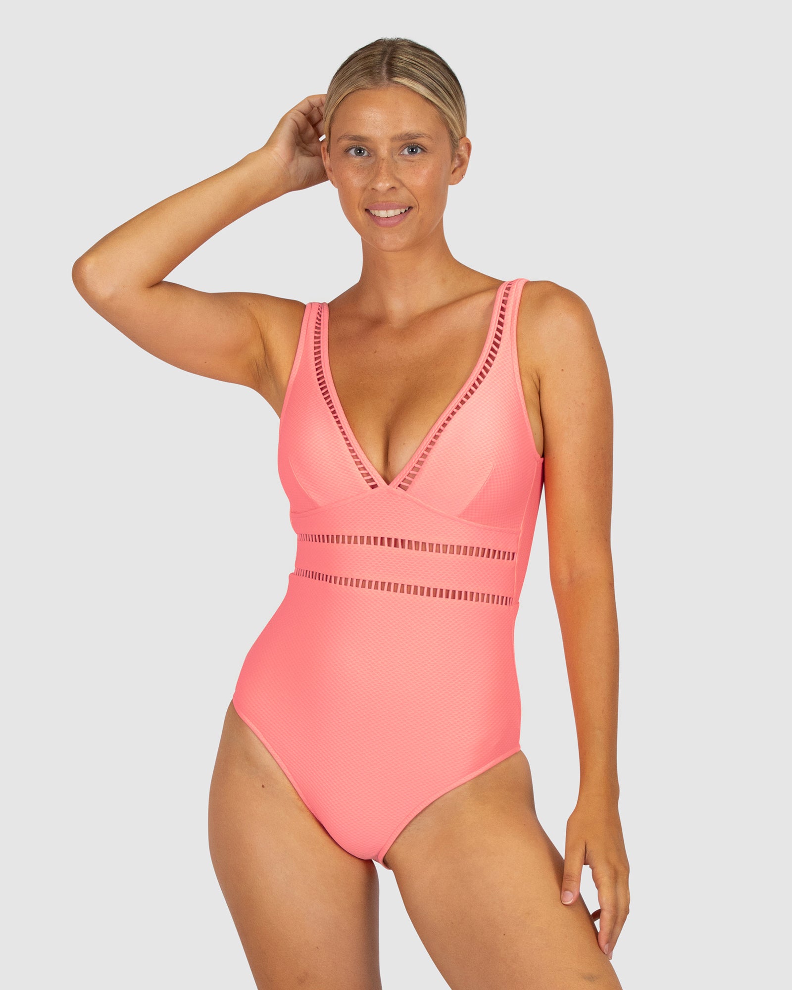 Rococco Longline One Piece Swimsuit