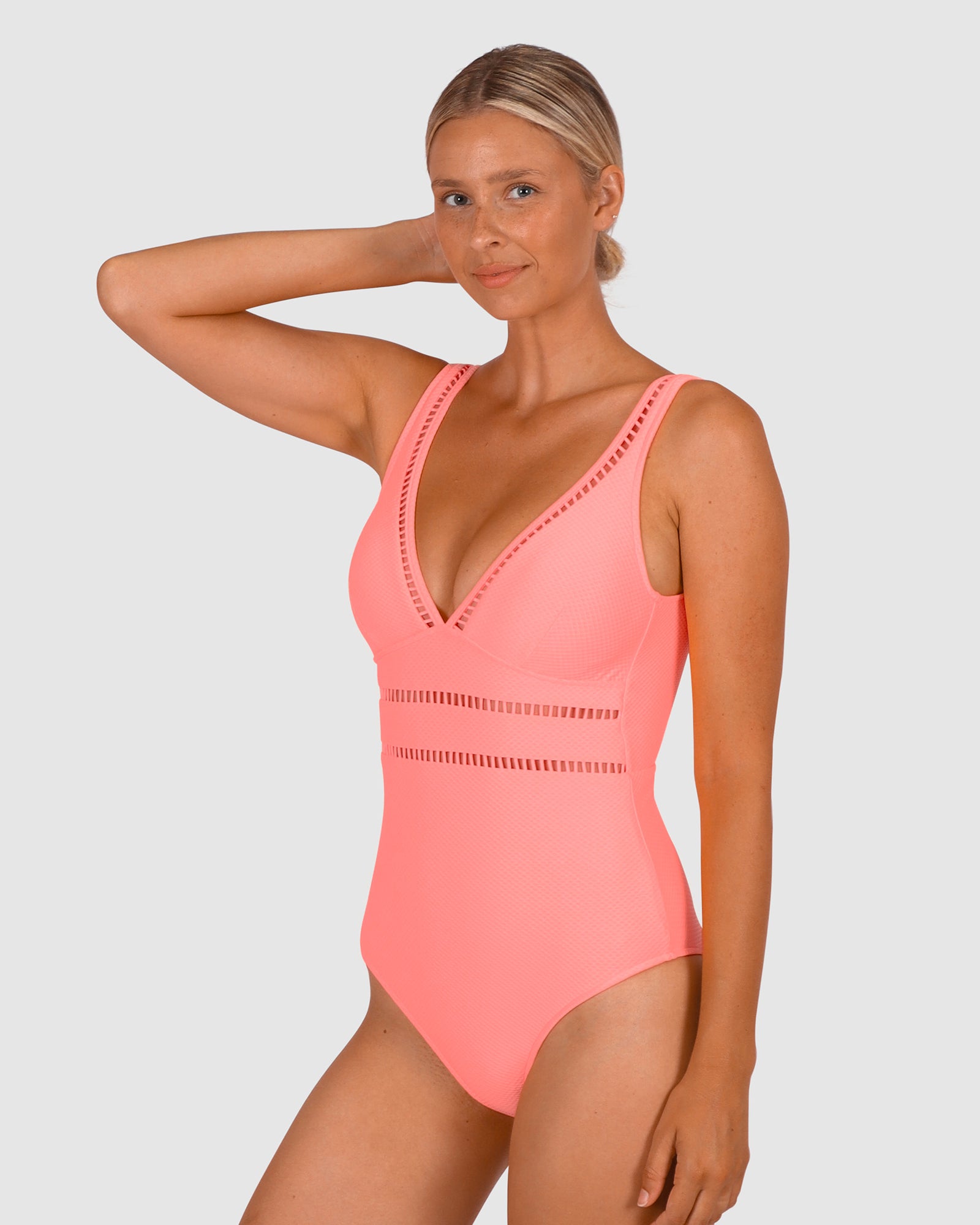 Rococco Longline One Piece Swimsuit