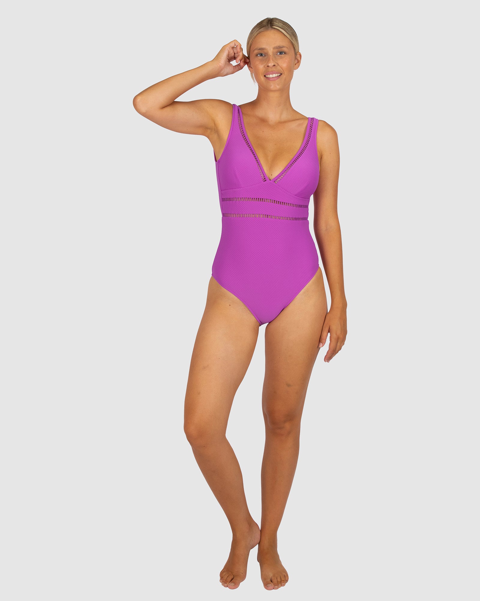 Rococco Longline One Piece Swimsuit