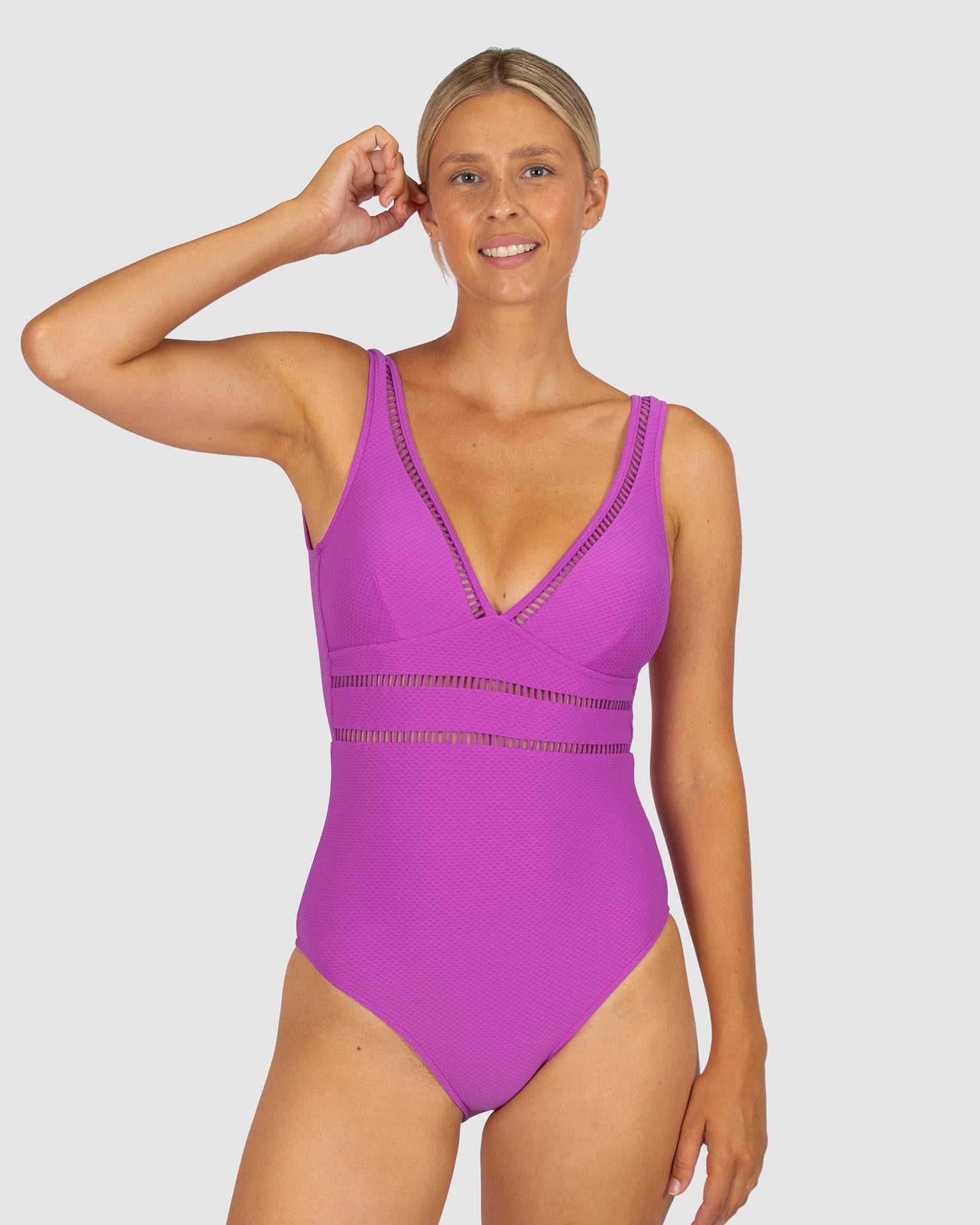 Rococco Longline One Piece Swimsuit