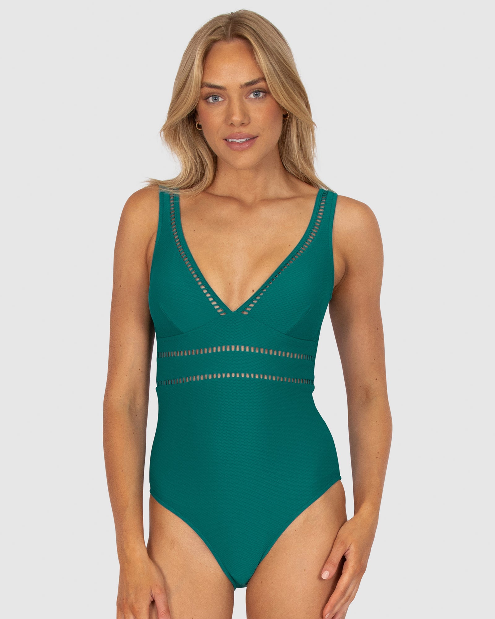 Rococco Longline One Piece Swimsuit