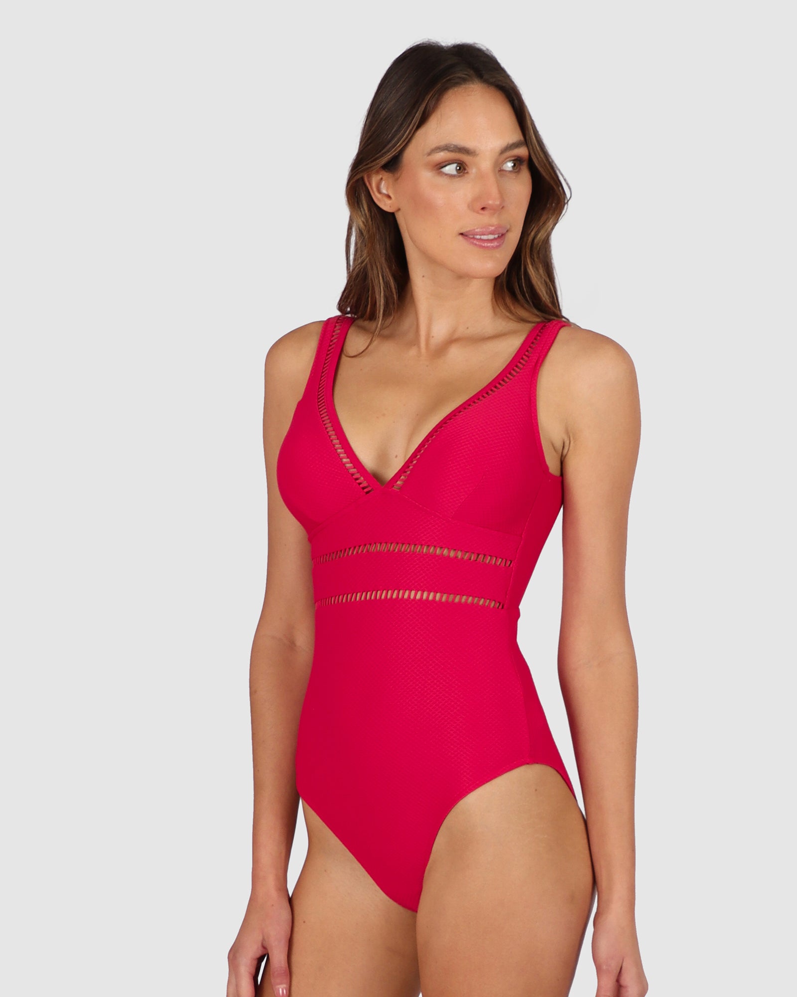 Rococco Longline One Piece Swimsuit