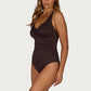 Rococco D/E Cup Ring Front One Piece Swimsuit