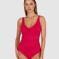 Rococco D-E Cup Ring Front One Piece Swimsuit