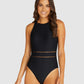 Rococco High Neck One Piece Swimsuit