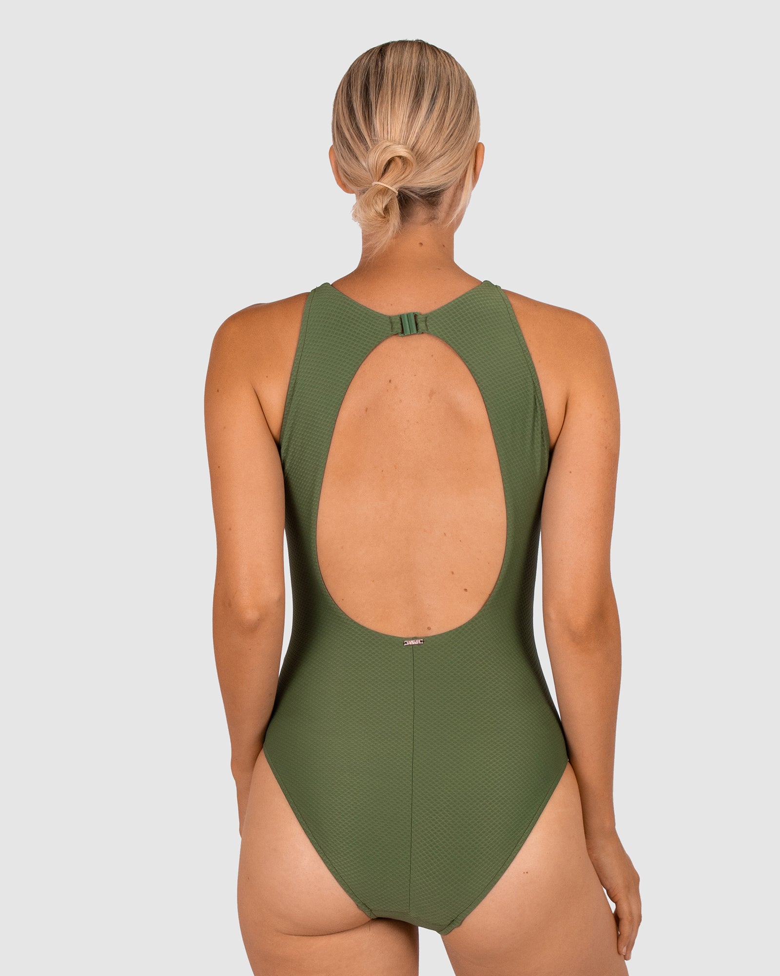 Rococco High Neck One Piece Swimsuit