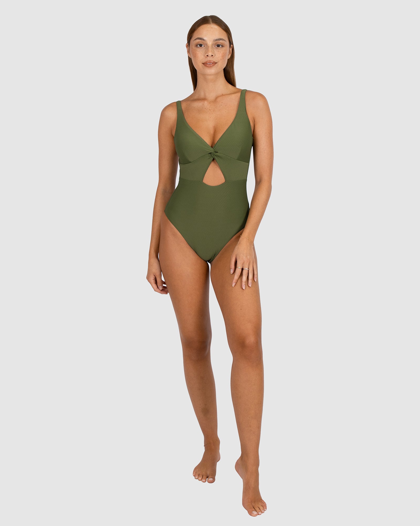 Rococco Cut Out One Piece Swimsuit