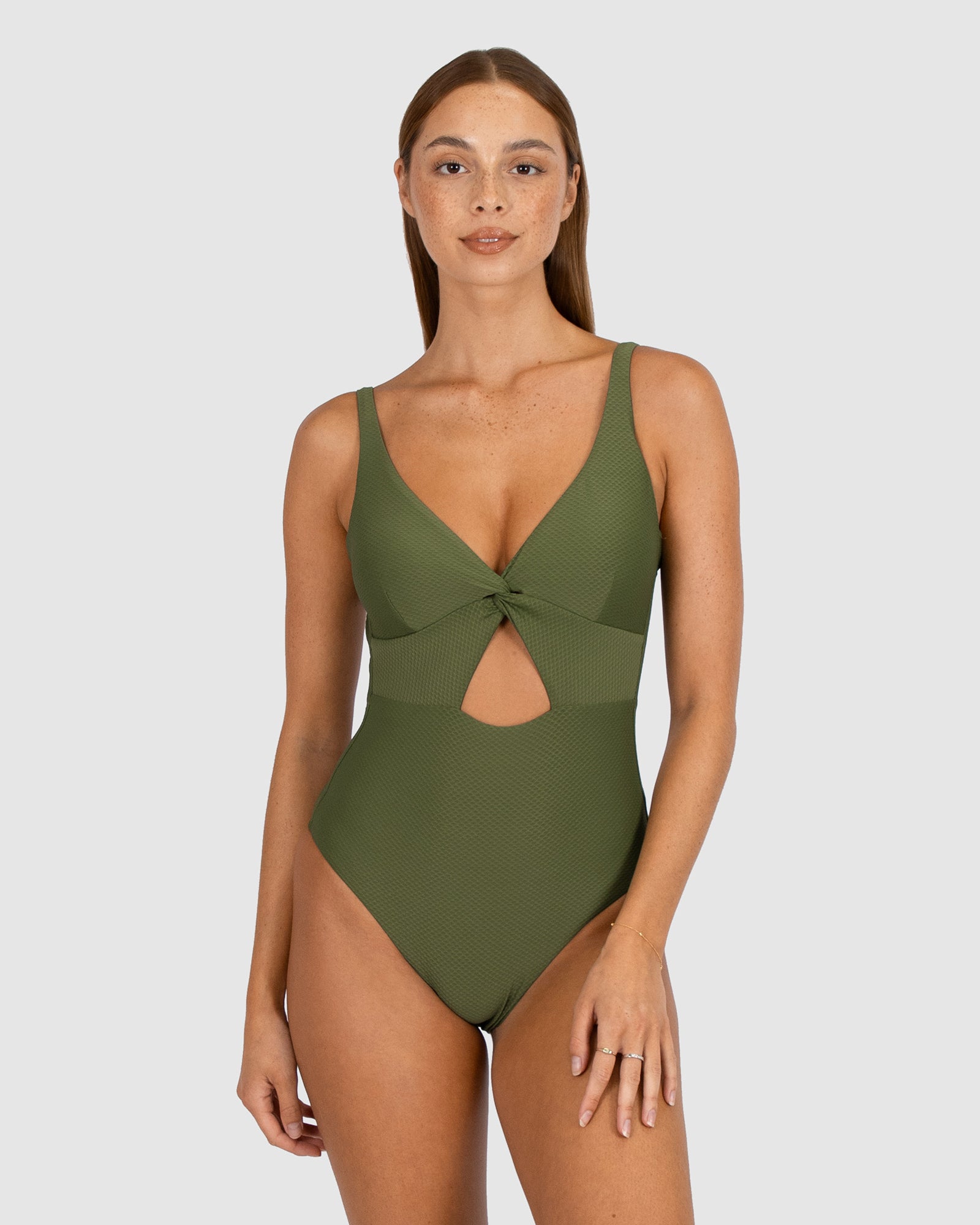 Rococco Cut Out One Piece Swimsuit