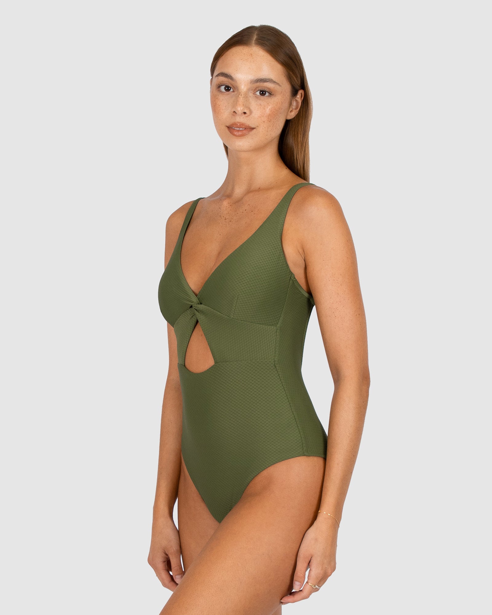 Rococco Cut Out One Piece Swimsuit