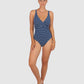 All Aboard D-E Cup Wrap One Piece Swimsuit