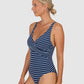 All Aboard D-E Cup Wrap One Piece Swimsuit