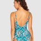 South Beach Ruched Side One Piece Swimsuit